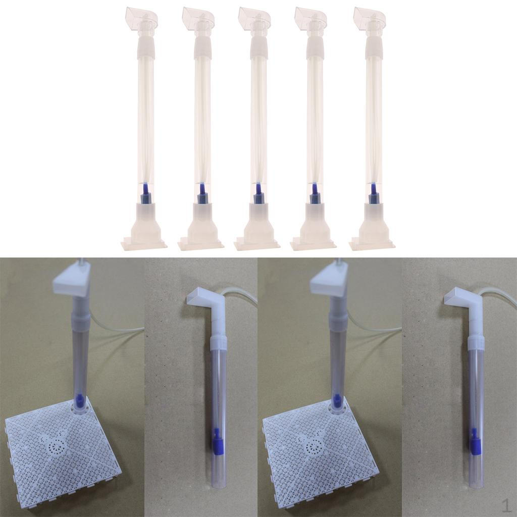 

5Pcs Fish Tank Bottom Tube Aquarium Filter Board