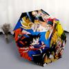 1pc Dragon Ball Z Goku Vegeta Automatic Opening/Closing Outdoor Umbrella with 3-Fold Design, 8-Rib Iron Frame - Perfect Gift for Fans, Travelers, Dail