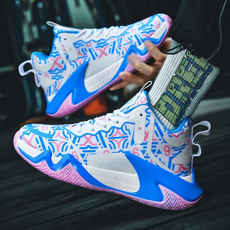 

Practical training basketball shoes children s sports shoes summer 2025 new non-slip youth marathon jogging shoes 38