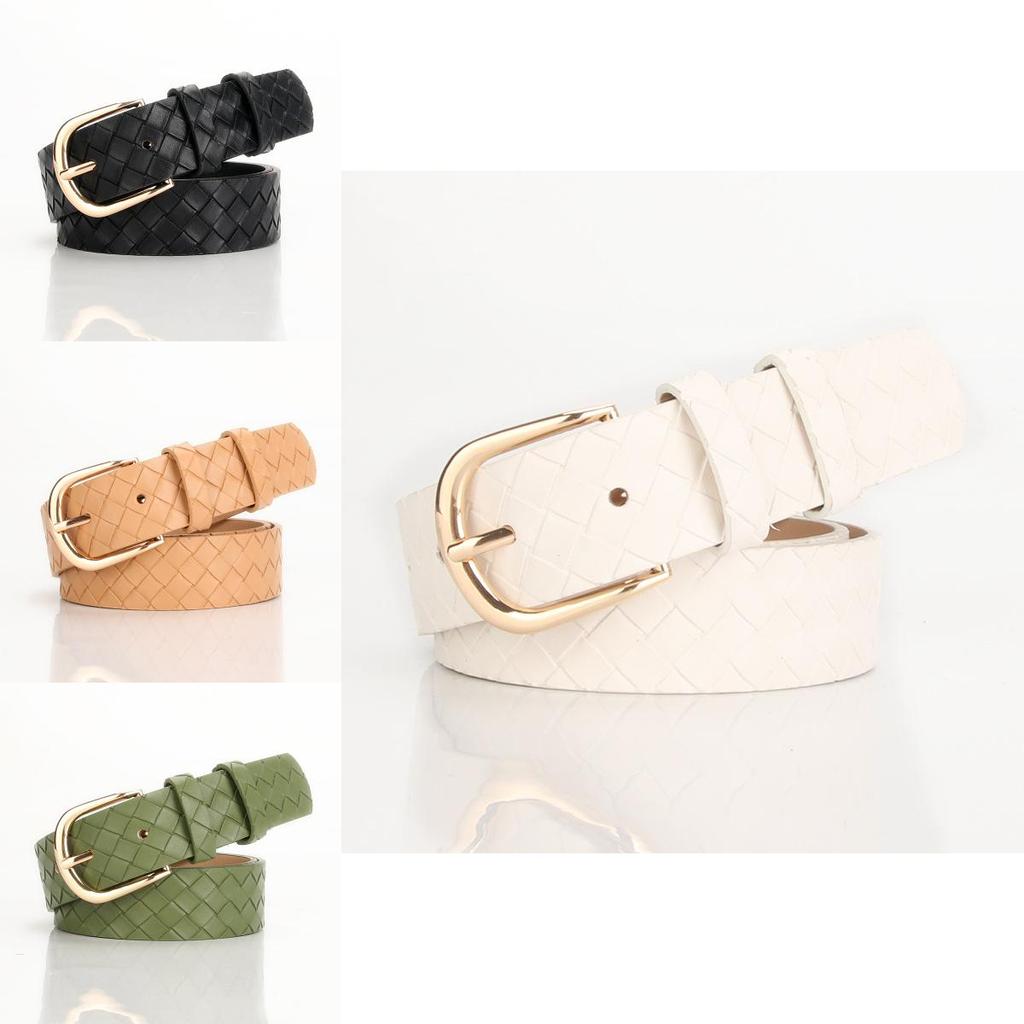 Womens Alloy Pin Buckle Belt With Faux Leather Material For Trendy Casual Wear