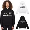 Amiri Leopard Farbverlauf Logo Engel Hoodie & Hose Set