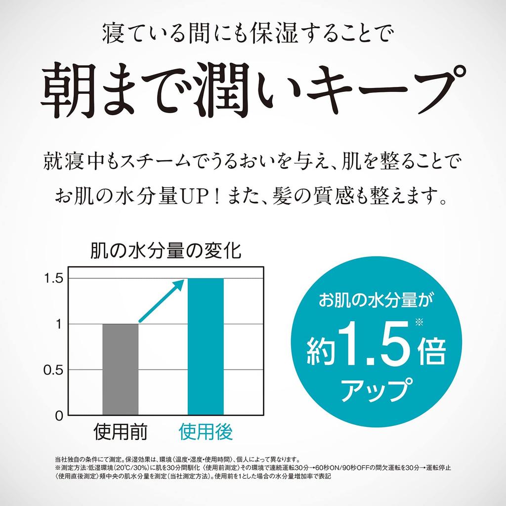 Mitsubishi Electric Steamer Air Mask Moisturizer Sleep Space Steamer SH-GSX8-C