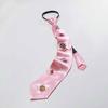 Insect Flower Tie Korean Decoration Shirt Tie Temperament Rhinestone Necktie  Daily