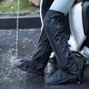 Waterproof Over-the-Knee Cycling Overshoes: Durable, Thick, Anti-Storm Rain Boots