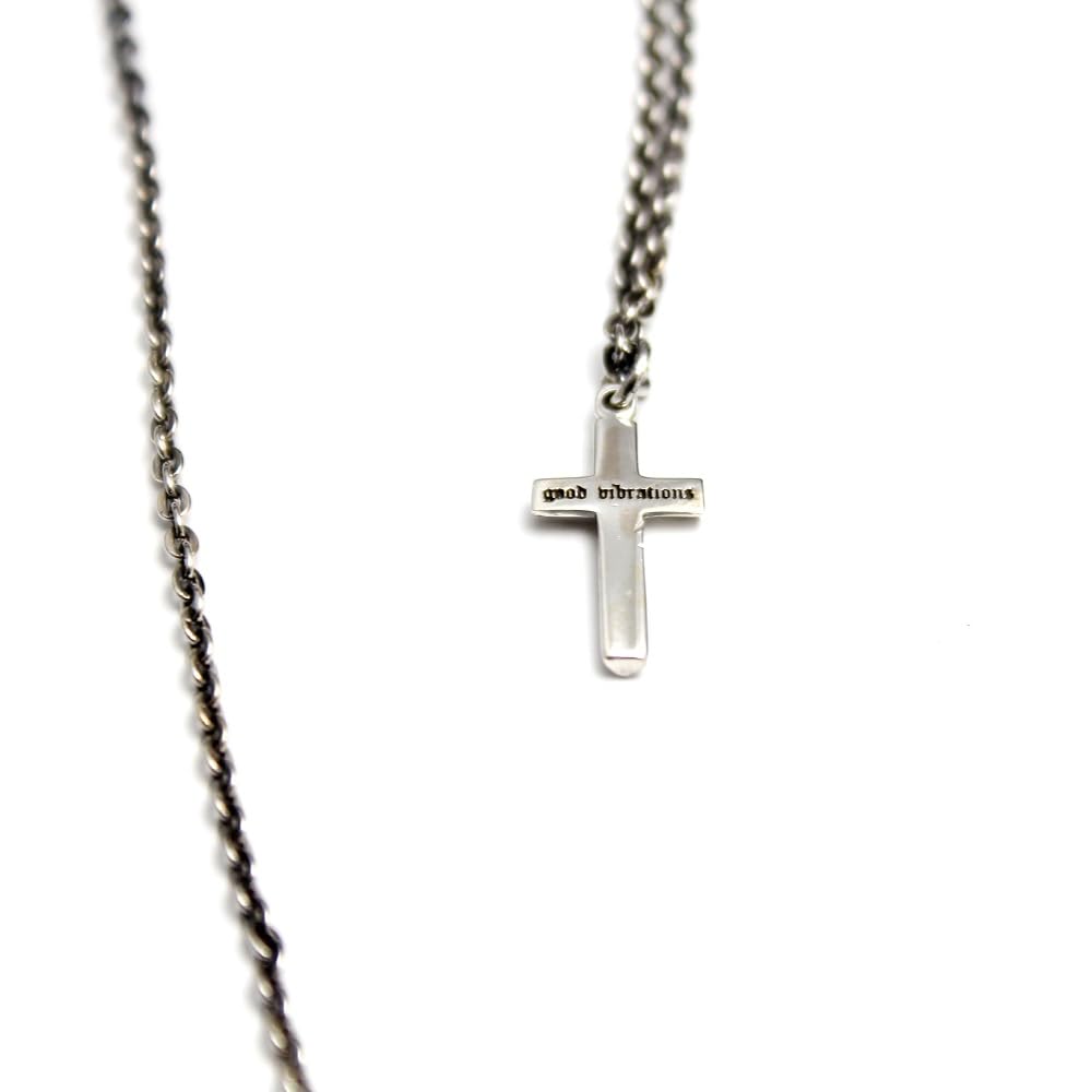 [goodvibrations] Cross Pendant Necklace, Good Vibrations Rosary, Men's & Women's (with chain)