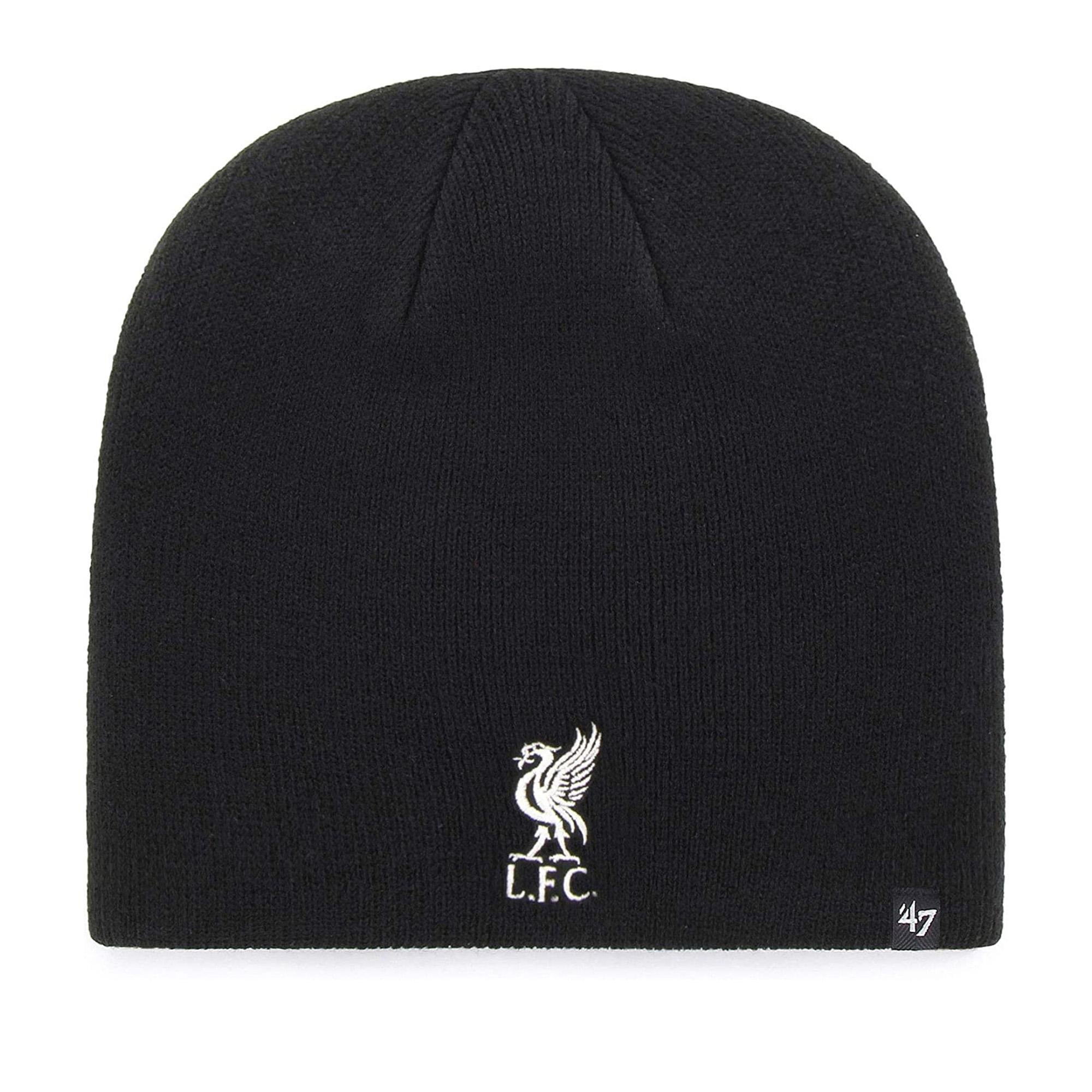 Liverpool FC. Cappello lavorato a maglia BK One Size nero