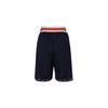 Nike Panel Logo Drawstring Straight-Leg Shorts Men Bottoms Blue BV9447-420
