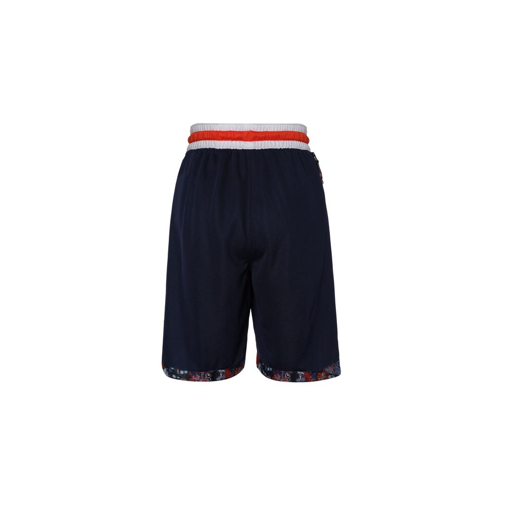 Nike Panel Logo Drawstring Straight-Leg Shorts Men Bottoms Blue BV9447-420