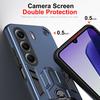 KEYSION Shockproof Armor Case for TECNO Camon 40 Pro 4G 5G Soft Silicone+PC Metal Ring Stand Phone Cover for for TECNO Camon 40