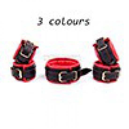 Thierry Adjustable PU Leather Erotic Thigh Cuffs Restraints Bondage Adult Sex Toys Leg Cuffs Restraints Sex Bondage SM