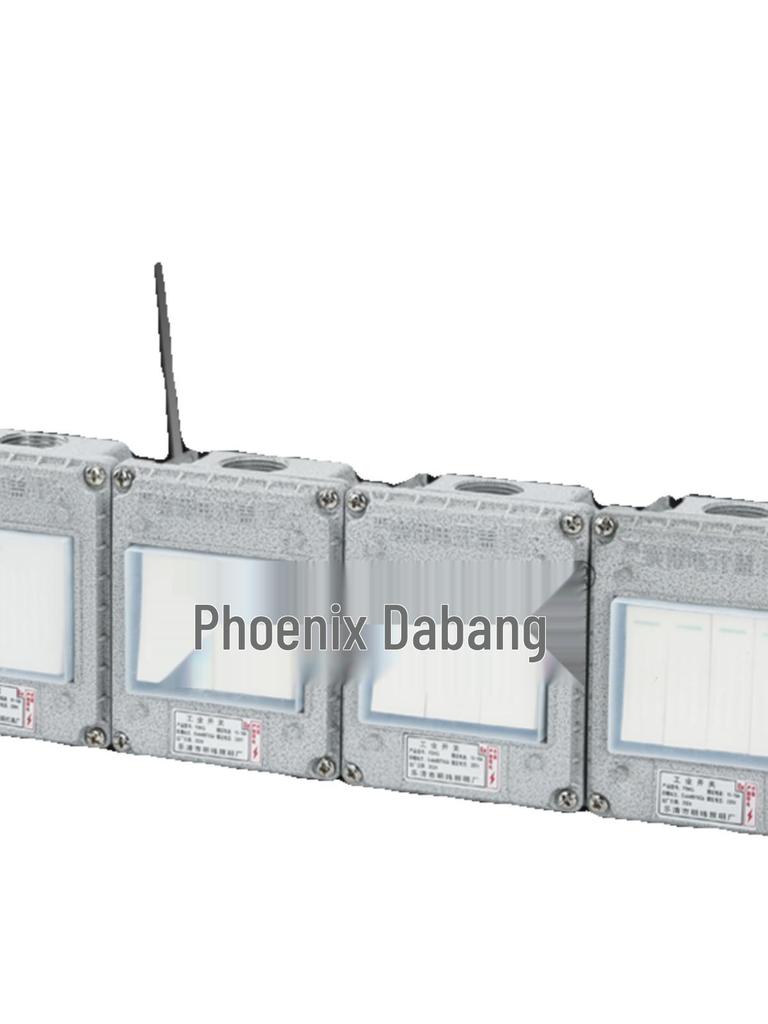 86 Type Industrial Explosion-Proof Wall Switch & Socket with Lighting Switch - EX Certified, 220V