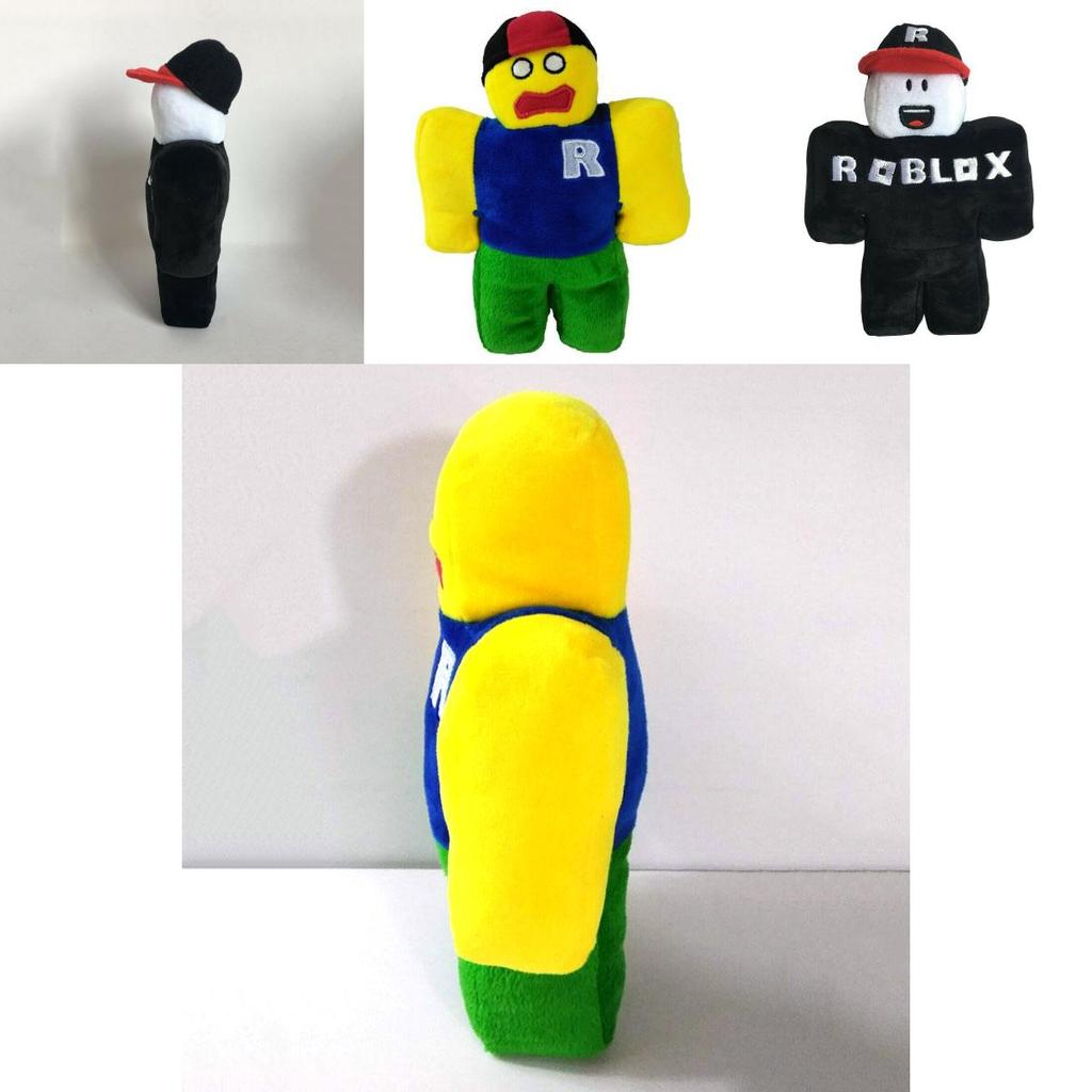 New Classic Roblox Plush Soft Stuffed Doll With Removable Roblox Hat For Kids Xmas Gift