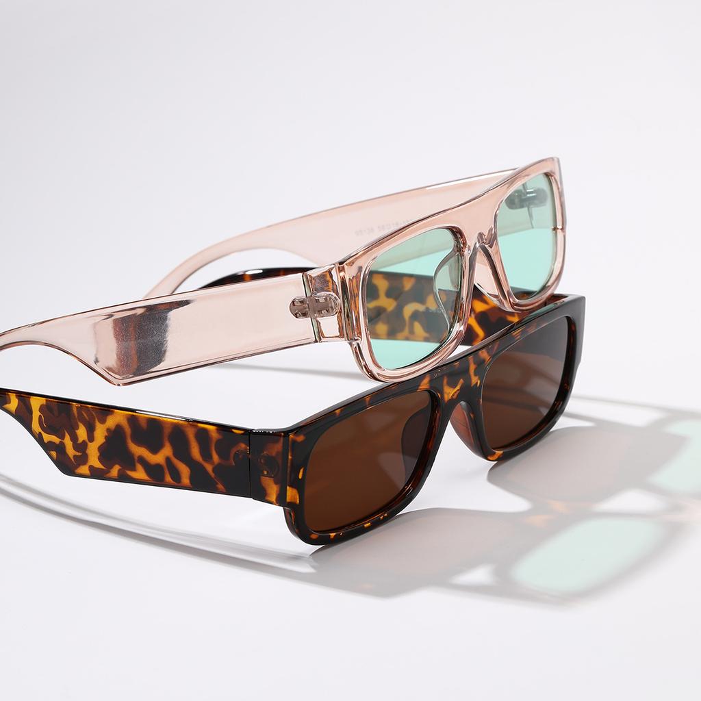 Glasses 95136 Casual Full Frame Small Frame Adult Sunglasses Men'S Color Transparent Frame Sunglasses Women