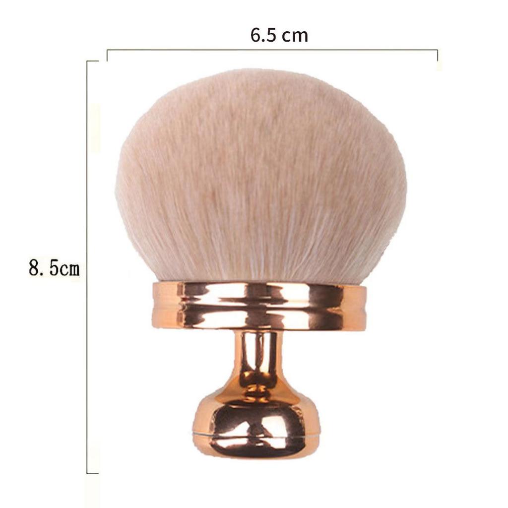 Multi-Functional Mushroom Head Makeup Brush Large Size Soft Bristle Loose Powder Blush Brush Hair Clean Body Brush Cosmetic Tool