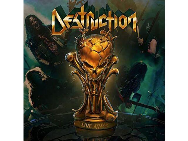 

DESTRUCTION LIVE ATTACK JAPAN 2 CD + Blu-ray GQCS-91068 Standard Edition NEW