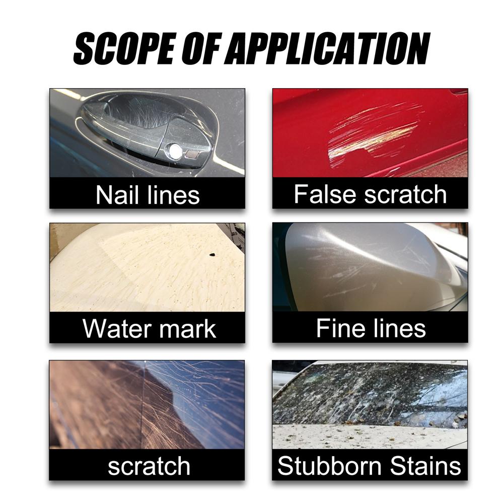 6Pcs Nano Sparkle Cloth Nano Sparkle Cloth for Car Scratches Nano Scratch Repair Cloth Car Metal Surface Polishing Cloth