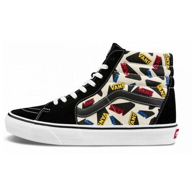 (WMNS) Vans SK8-HI (POP LOGO) Black Women s VN0A4U3C2O8 EU 35