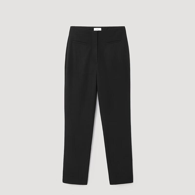 OVVOVV Women's Slim-Fit Cropped Casual Pants