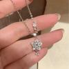 Nickel Silver Plated Gold Sparkling Star Necklace: Fashionable Luxury Meteor Shower Clavicle Chain for Women