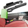 Universal Car Seat Gap Filler 2 Pack With Organizer Hook & Emergency Glass Breaker Prevent Small Items & Tools From Falling Ultimate Seat Side Gap
