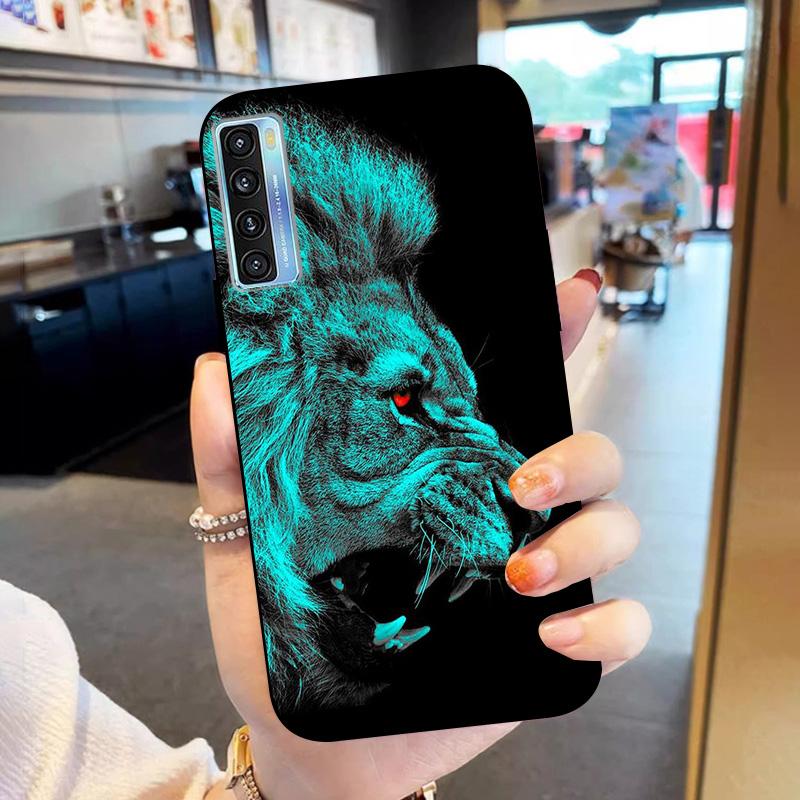 For TCL 20 20S 20L 20L+ Phone Case Soft Silicone Protector Cover For TCL 20L Plus Shell Funda 20 L S TPU Shockproof Coque
