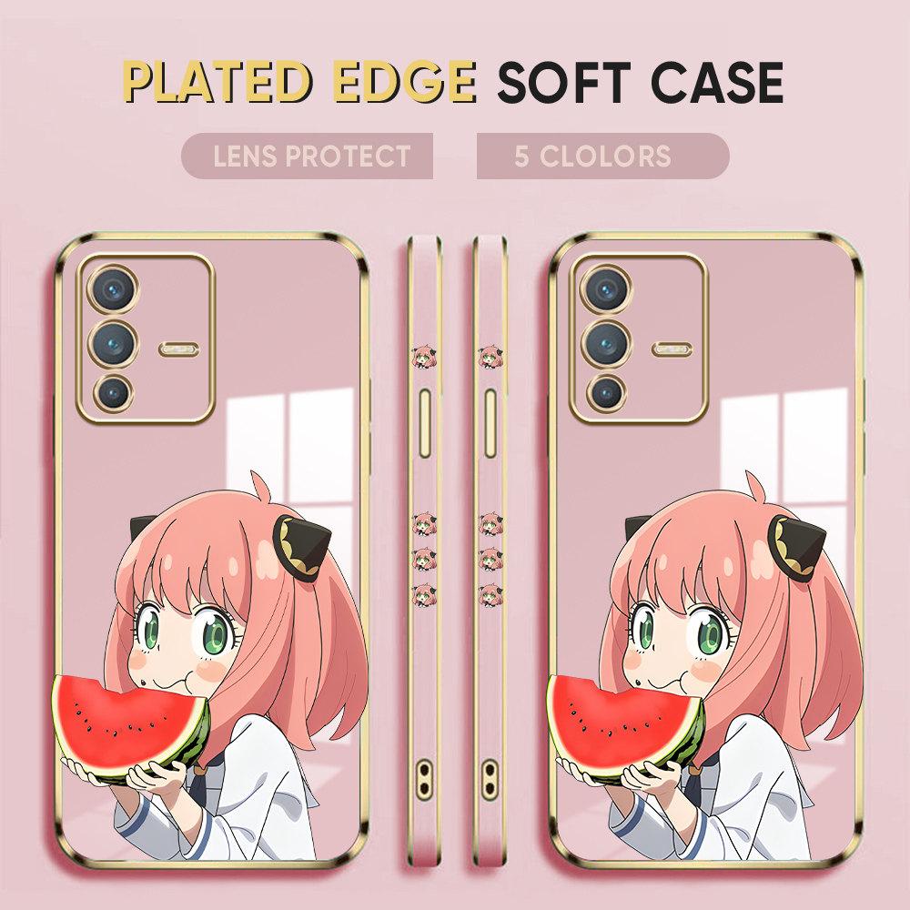 Pro Honor 90 70 50 X7a X9a P30 Pro P40 Lite Infinix Hot 40i 30i Vivo Y22 Y18 V30 Pro V40 Měkké TPU Plná ochrana objektivu Roztomilý dívčí Nárazuvzdorný obal