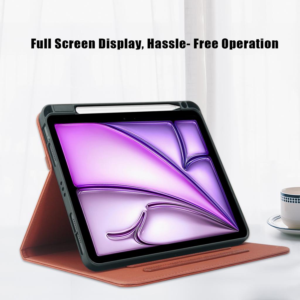 Leather Case For iPad Air 11 (2025)/(2024)/Pro 11-inch (2018)/(2020)/(2021)/(2022)/Air (2020)/(2022) Tablet Cover