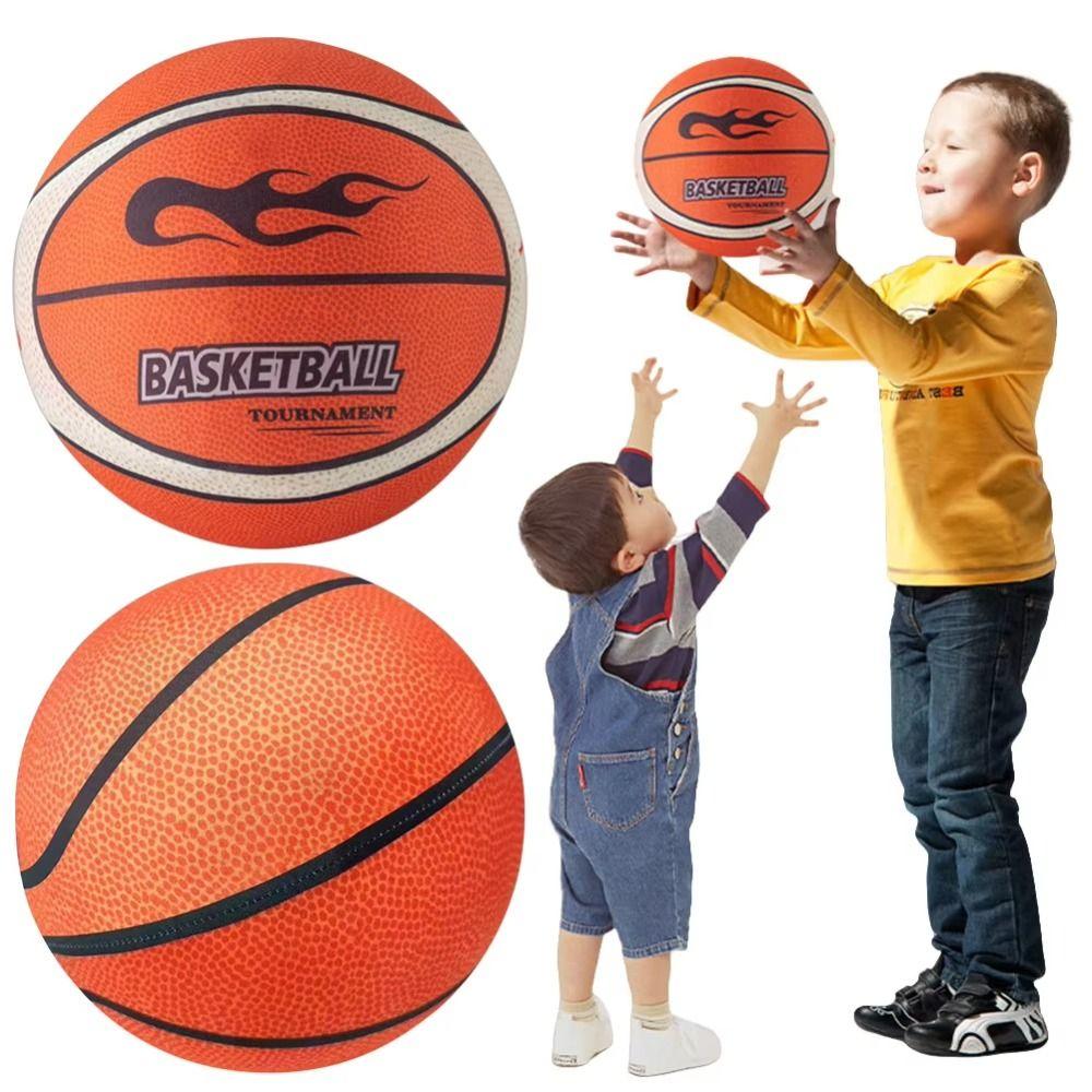 Low Decibel Silent Bouncing Basketball High Elasticity Elastic Practice Ball Kids Gift