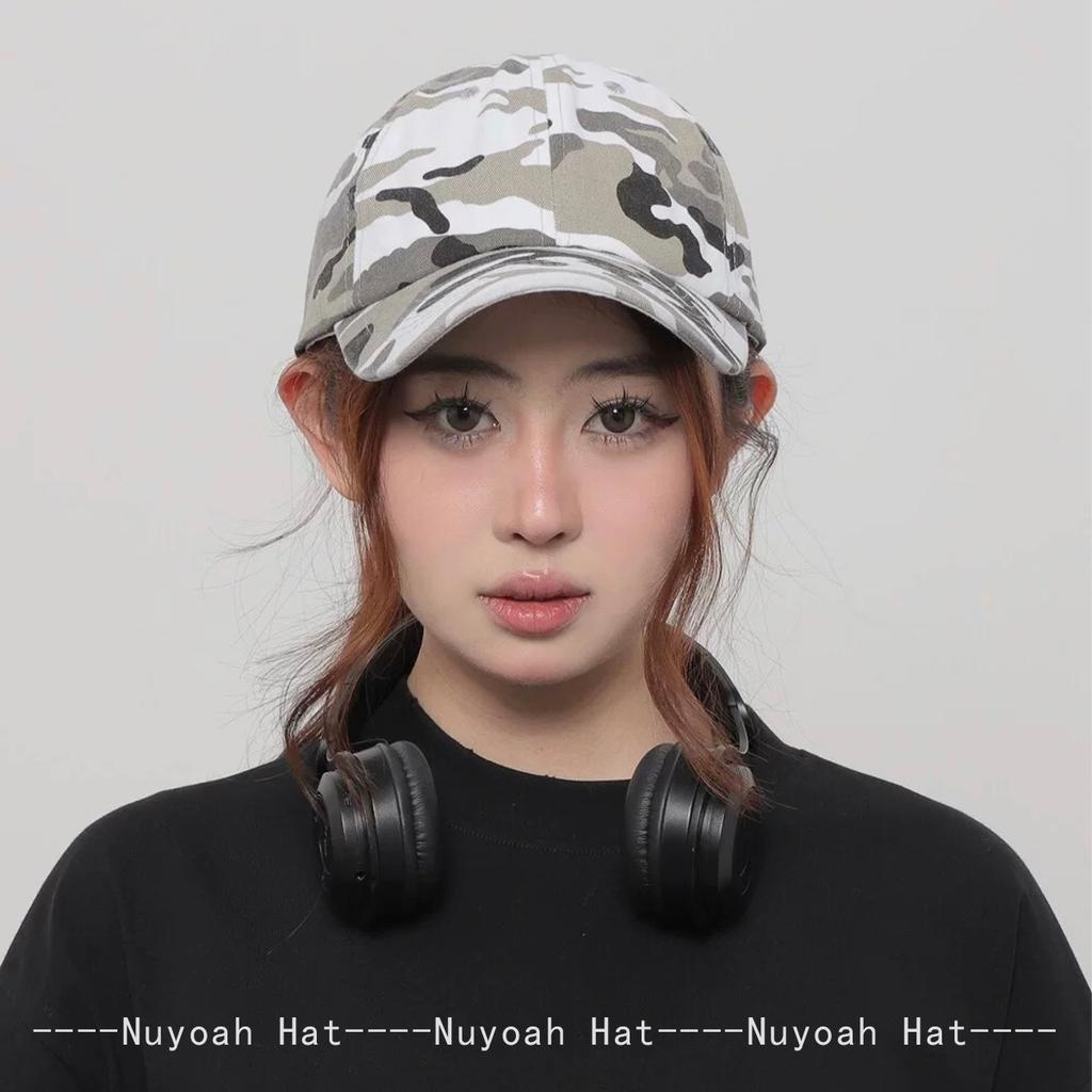 Baseball Style American Camo Street Urban Women  Men For Neutral Gender Fresh Caps Peaked Hats Sunshade Retro Versatile Personal Sports Fashion