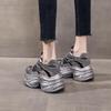 Women's Hidden Heel Chunky Dad Shoes - Autumn 2025 Mesh Casual Sneakers HS6798-1
