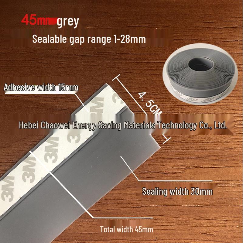 Samolepicí zvukotěsná a větruodolná těsnicí páska na dveře a okna