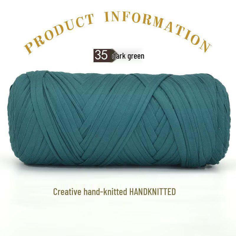 200g High Elastic Cloth Strip Yarn for DIY Weaving: Crochet Blankets, Floor Mats, Storage Baskets & More