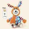 Interactive Cotton Rope Dog Toy with Plush & Sound Features