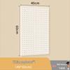 Punch-Free Kitchen Pegboard Organizer with Hooks
