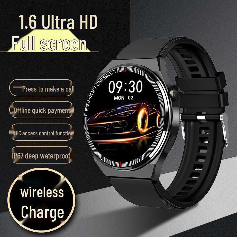 Смарт-часы Huaqiangbei 2025: Многофункциональные водонепроницаемые спортивные Bluetooth-часы с NFC-оплатой и мониторингом артериального давления