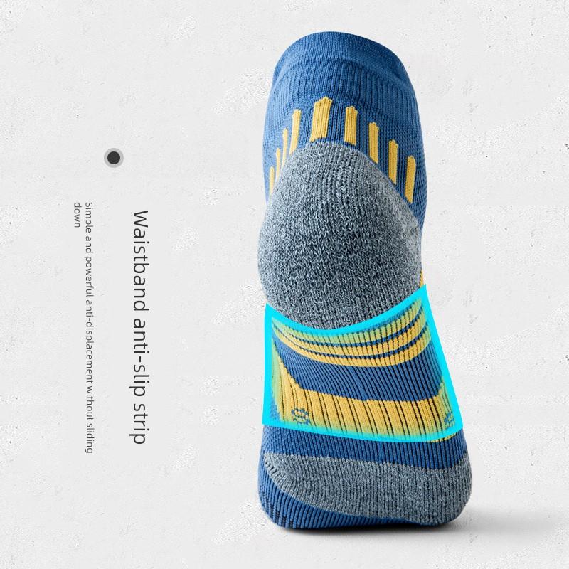 Professional Sports Running Socks Marathon Men and Women Summer Towel Thick Sole Quick-Drying Outdoor Fitness Hiking Socks