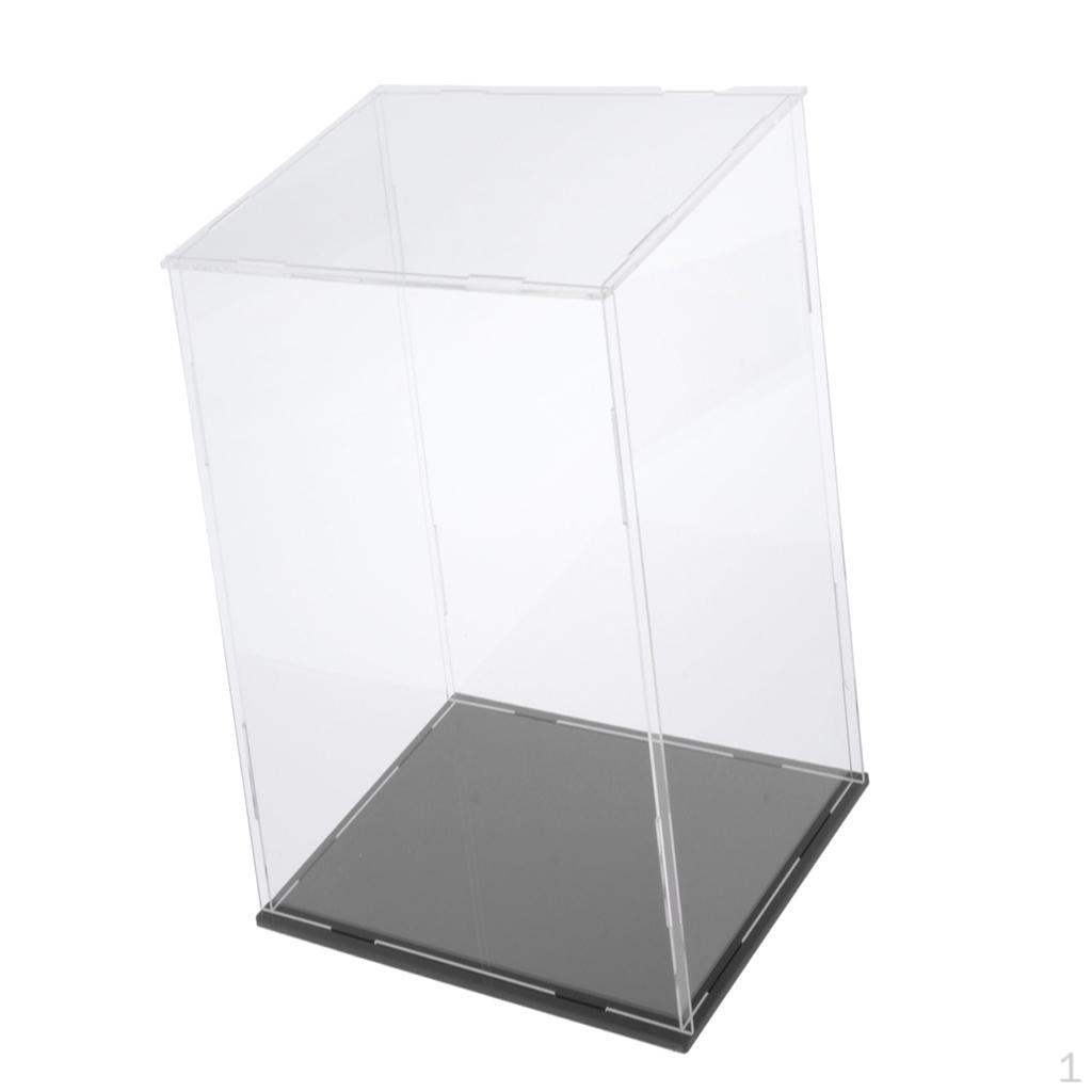 Acrylic Toy Display Show Case Dustproof Box Large Ornament Tool - 33x33x33cm