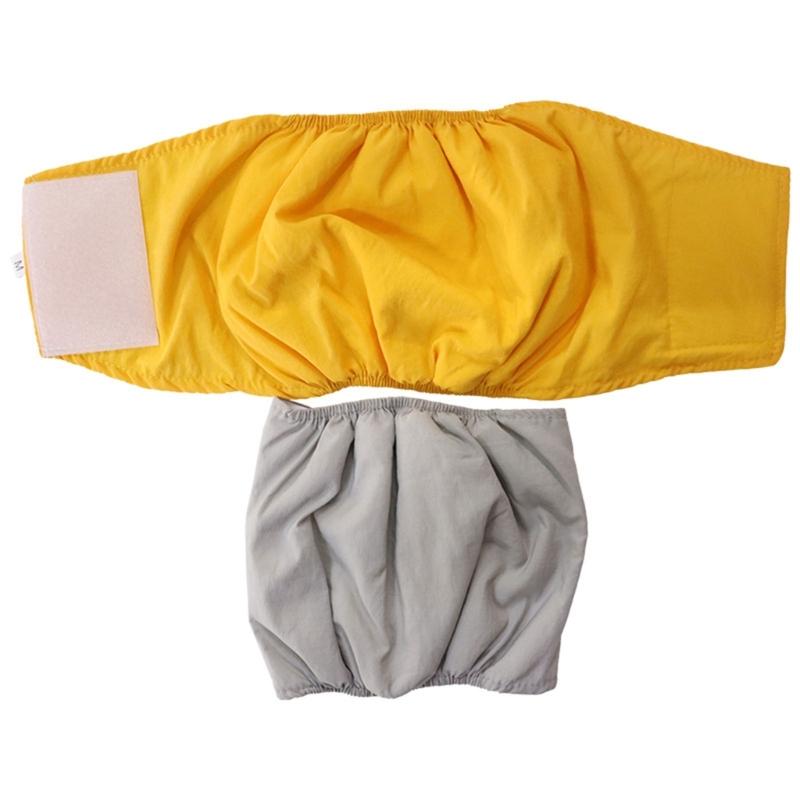 Dog Physiological Pants Girls Dog Diapers Washable Multiple Color for Girls Dogs Comfortable Reusable Dog Belly Wraps