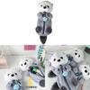 Otter Plush Pencil Case With Cartoon Marine Animal Design For Students Storage
