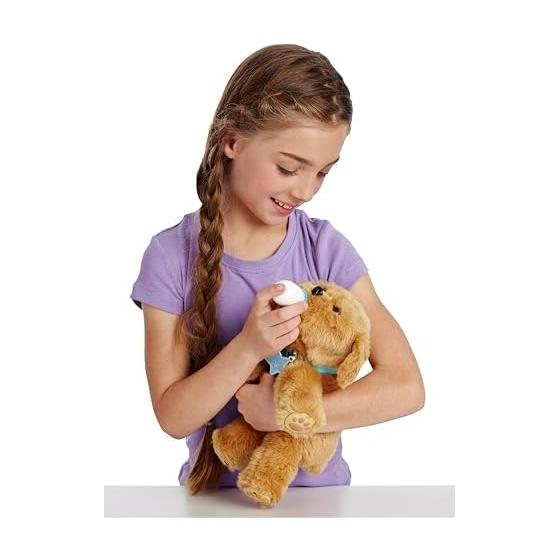 My Dream Puppy Snuggles Interactive Plush Golden Retriever - 5+ Movements & Sounds, Plug-In