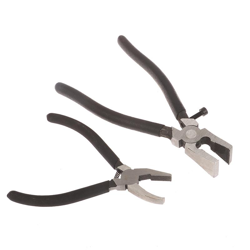 6/8 Inch Model Clamping Pliers Model Tools Adjustable Tiles Nippers Glass Cutter Ceramics Practical Breaker Glass Pliers Diy Too