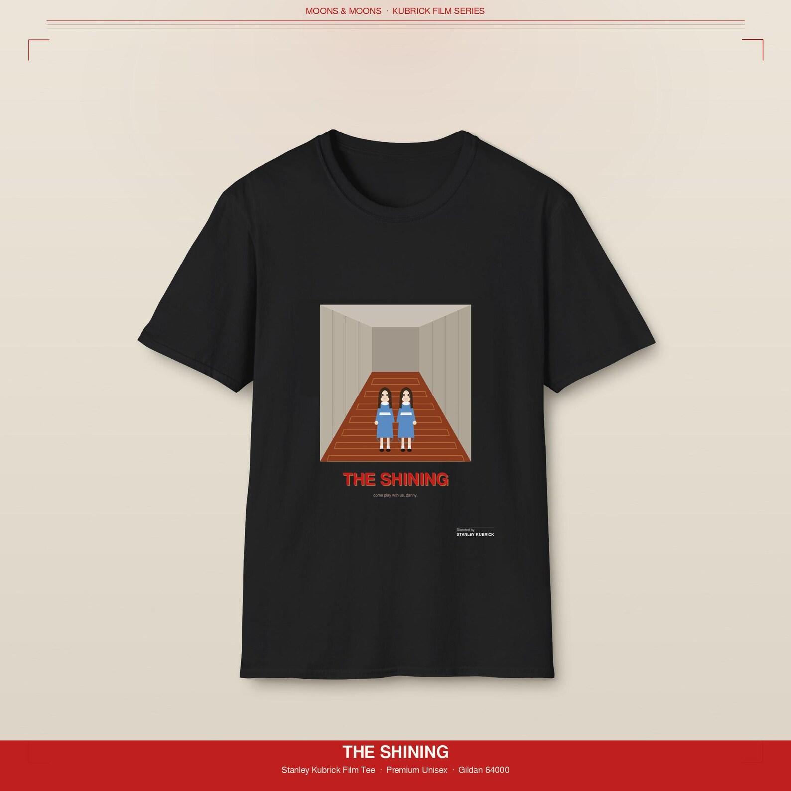 The Shining Tshirt Stanley Kubrick Film Tee | Grady Twins Horror Movie Shirt S