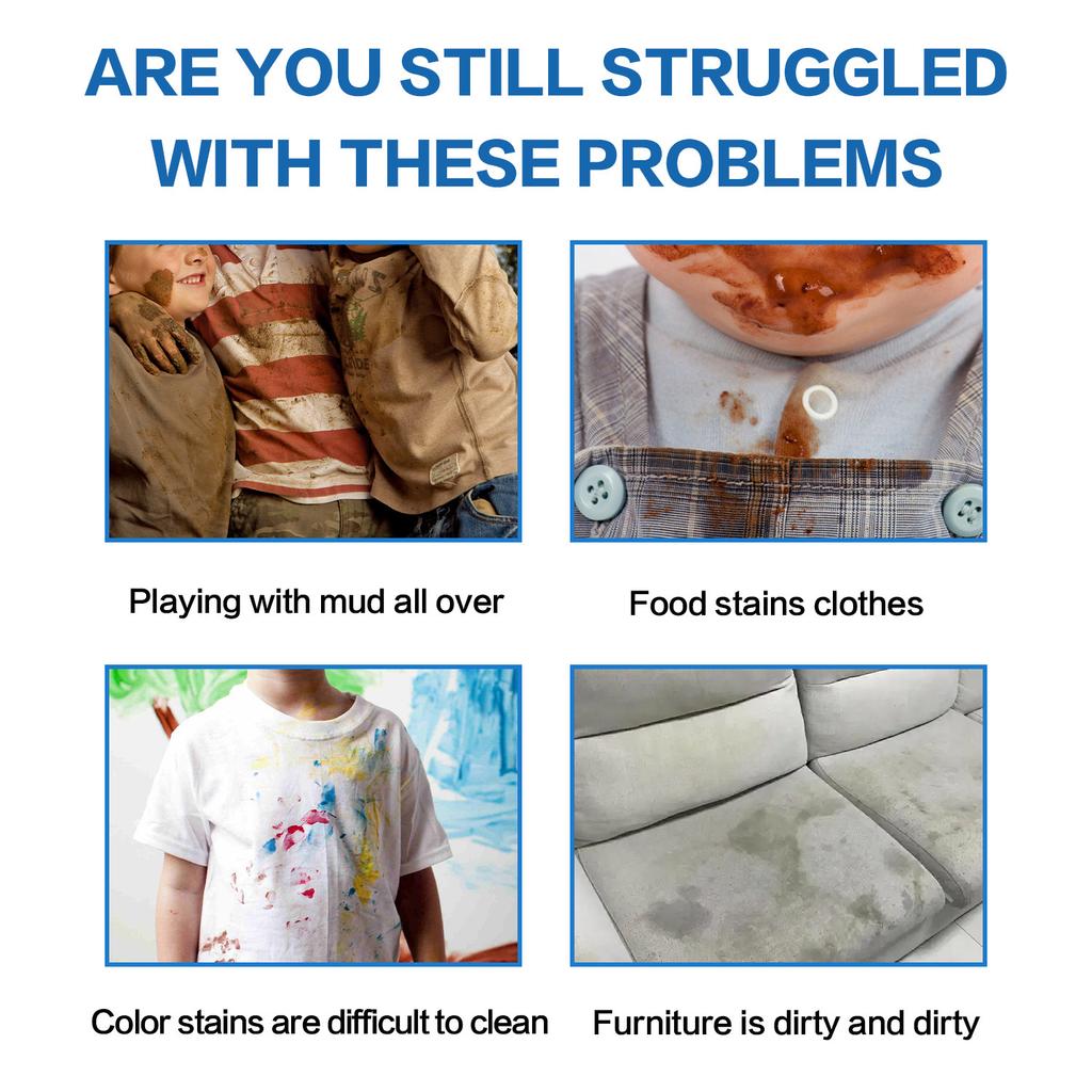 Strong Stain Remover For Cleaning Clothes And Sofas, Multifunctional Cleaner 120ml