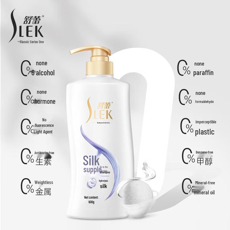 Sleek Silk Anti-Dandruff Shampoo & Milk Body Wash Set