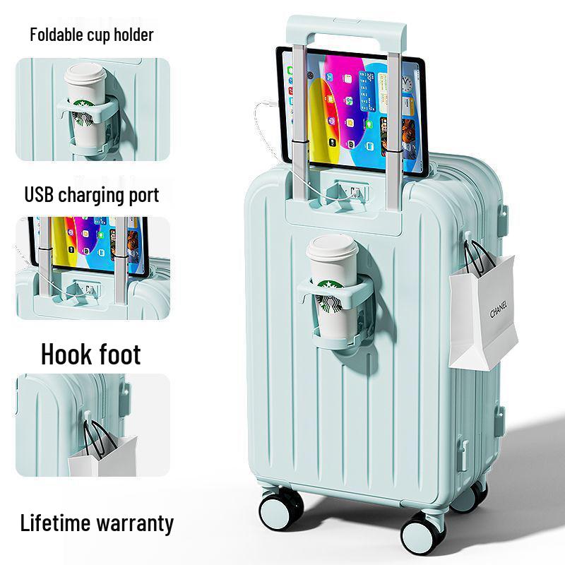 Universeller Rollkoffer - Robuster, langlebiger Reisekoffer mit Zahlenschloss für Männer, Frauen und Studenten