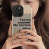 Fashion Black Letter Silicone Phone Case For Samsung Galaxy A52 A50 A51 A31 A32 A33 A21S A53 A54 A71 A72 A73 A12 A13 A14 A34 5G