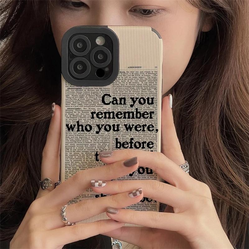 Fashion Black Letter Silicone Phone Case For Samsung Galaxy A52 A50 A51 A31 A32 A33 A21S A53 A54 A71 A72 A73 A12 A13 A14 A34 5G