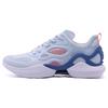 Li Ning Fashion Trend Abrasion Resistant, Breathable, And Balanced Lightweight Low Top Casual Shoes Women's Folk Blue AGLQ038-5