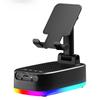 Multifunctional  Phone Holder Wireless Bluetooth Speaker  Emergency Power bank,USB Charging, RGB Lights, Hands-free,support USB/TF Player