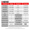 New ANENG A3006 Pen Multimeter Mini Digital 4000 Counts Professional AC/DC Voltage Ohm Diode Capacitance Resistance NCV Test Tool with Digital Display
